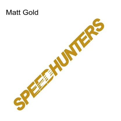 Speed Hunters - Sticker Vinyl 100x10cm for Auto &amp; Tuning 