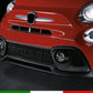 Adesivo in Vinile per Griglia Anteriore Fiat 500 Abarth (595/695) – Strisce Sportive Auto Waterproof