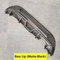 ST Style Rear Lip Bumper Spoiler Diffuser Protector