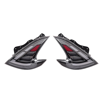 Fanali Posteriori LED per Nissan 370Z Z34 – Luci Freno, DRL, Indicatori Dinamici, Design Sportivo