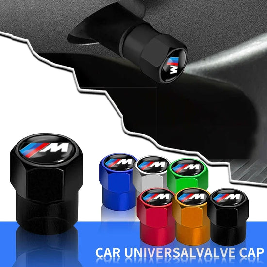 Set 4 Tappi Valvola M Sport – Dettaglio Elegante per la Tua BMW
