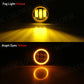Angel Eye Fog Light con LED DRL e lente per Ford