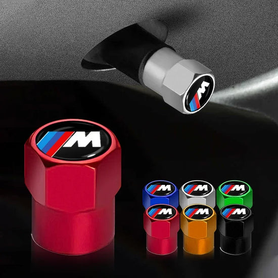 Set 4 Tappi Valvola M Sport – Dettaglio Elegante per la Tua BMW
