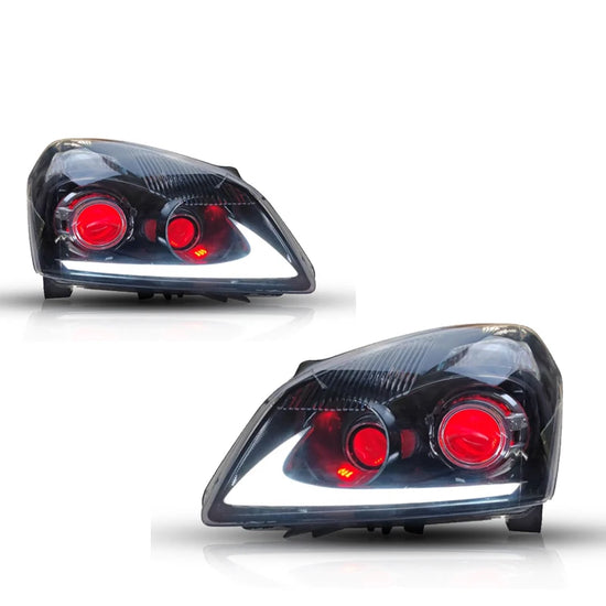 Fari LED per Nissan Qashqai (2008-2015) – Proiettore, DRL, Design Plug & Play