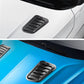 🔥💨 Coppia Adesivi Air Intake Carbon Look – Stile Racing per il Tuo Cofano! 🚗✨
