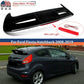 Rear Spoiler Wing con Luci LED per Ford Fiesta Hatchback 2008-2019