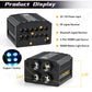 ✨ Kit Luce Stellare a Fibre Ottiche con Effetto Meteoriti – 4 Porte RGBW + Controllo Bluetooth/RF/Vocale