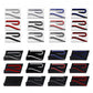 Logo “R” 3D in Metallo Cromato/Nero per VW Golf 8 MK8 – Emblema Griglia Anteriore & Baule Posteriore R-Line