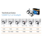 OSRAM LEDriving HL – Luci LED Premium 6000K per Auto, Stile & Sicurezza al Top