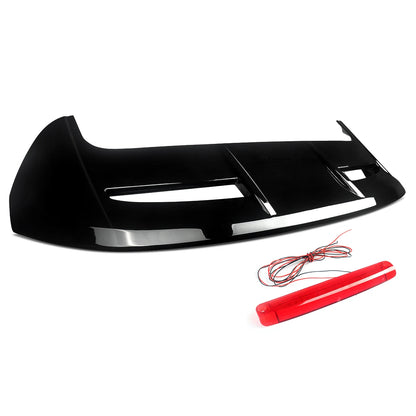 Rear Spoiler Wing con Luci LED per Ford Fiesta Hatchback 2008-2019
