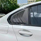 Rear Window Side Vent Gloss Black / Carbon Look – Stile Sportivo per BMW 3 Series F30 (2013-2019)