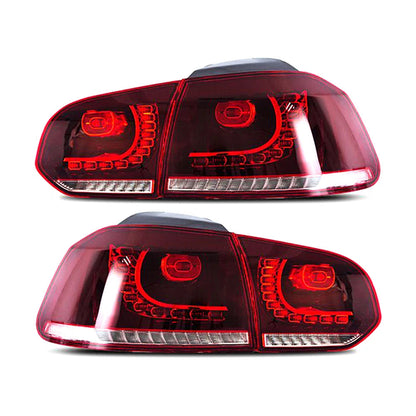 Fari Posteriori LED Dinamici per Volkswagen Golf 6 MK6 R20 (2008-2013)