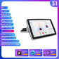 Autoradio 10.1" 360° Rotante – Android 13, CarPlay, Android Auto, GPS, 8+128GB, 1 DIN