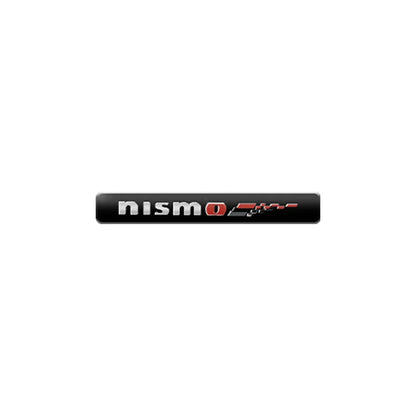 3D In Alluminio Auto Emblema Distintivo Corpo Tronco Adesivi Decalcomania Accessori Auto per Nissan Nismo GTR Tiida Leaf Juke Teana Nota Almera