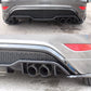 Body Kit Posteriore Ford Fiesta ST MK7 3 Porte – Diffusore Nero Lucido Stile Aggressivo