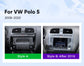 Autoradio Android 13 9" per Volkswagen Polo 5 – Wireless CarPlay, Android Auto, GPS, 2 DIN