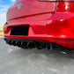 Diffusore Posteriore per VW Golf 7 MK7 GTI GTD (2013-2017)