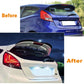 Spoiler Posteriore Sportivo per Ford Fiesta ST Line MK6/MK6.5 (2008-2017) – Alettone Fisso in ABS Nero Lucido