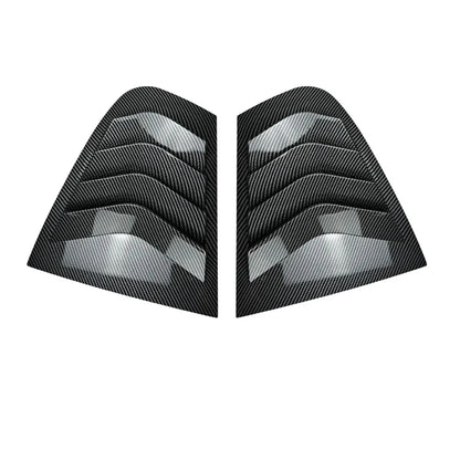 Rear Window Side Vent Gloss Black / Carbon Look – Stile Sportivo per BMW 3 Series F30 (2013-2019)