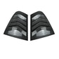 Rear Window Side Vent Gloss Black / Carbon Look – Sporty Style for BMW 3 Series F30 (2013-2019)