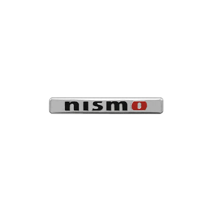 3D In Alluminio Auto Emblema Distintivo Corpo Tronco Adesivi Decalcomania Accessori Auto per Nissan Nismo GTR Tiida Leaf Juke Teana Nota Almera