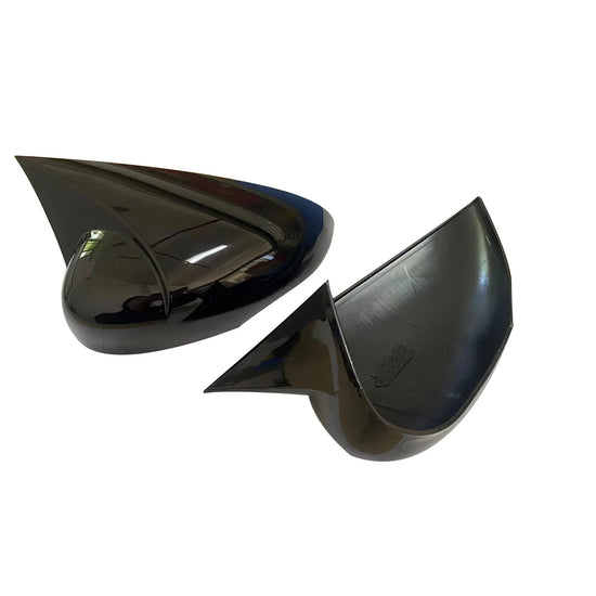 🔥🚗 Coppia Cover Specchietti Retrovisori Glossy Black M Style per Ford Fiesta MK7 (2009-2018) – Look Sportivo e Accattivante!