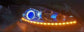 Faro Anteriore LED con Angel Eyes per Ford Fiesta – DRL, Indicatori di Direzione e Look Sportivo