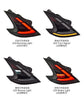 Fanali Posteriori LED per Nissan 370Z Z34 – Luci Freno, DRL, Indicatori Dinamici, Design Sportivo