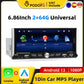 🎵 Autoradio Android 13 Podofo 6.9” 1DIN con CarPlay, Android Auto e WiFi – Touchscreen HD, GPS, Bluetooth e USB – Universale