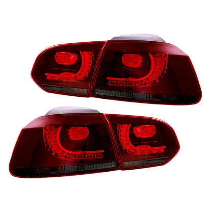 Fari Posteriori LED Dinamici per Volkswagen Golf 6 MK6 R20 (2008-2013)