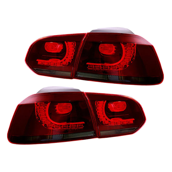 Fari Posteriori LED Dinamici per Volkswagen Golf 6 MK6 R20 (2008-2013)