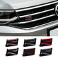 Logo “R” 3D in Metallo Cromato/Nero per VW Golf 8 MK8 – Emblema Griglia Anteriore & Baule Posteriore R-Line