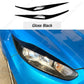 👁️‍🗨️ Eyelid Fari Anteriori per Ford Fiesta MK6 / MK6.5 (2008–2017) – Look Sportivo Nero Lucido o Effetto Carbonio