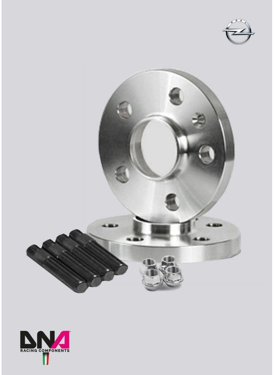 Kit coppia distanziali 4 fori sp. 20 mm con prigionieri e dadi Motorsport DNA Racing Opel Corsa D VXR incl. CC (2006-)