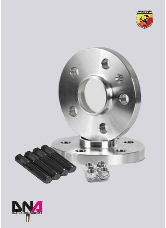 Kit coppia distanziali sp. 20 mm con prigionieri e dadi Motorsport DNA Racing Fiat Punto Evo (2010 -) / Fiat Grande Punto (199) incl. 5 Door e Abarth (199) (2006 - 2010)